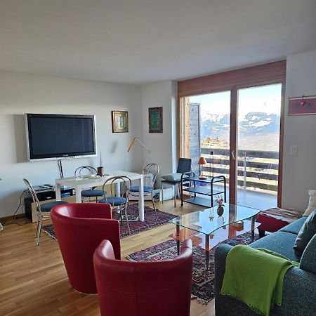 Appartement Meuble A Louer A Nax Екстер'єр фото